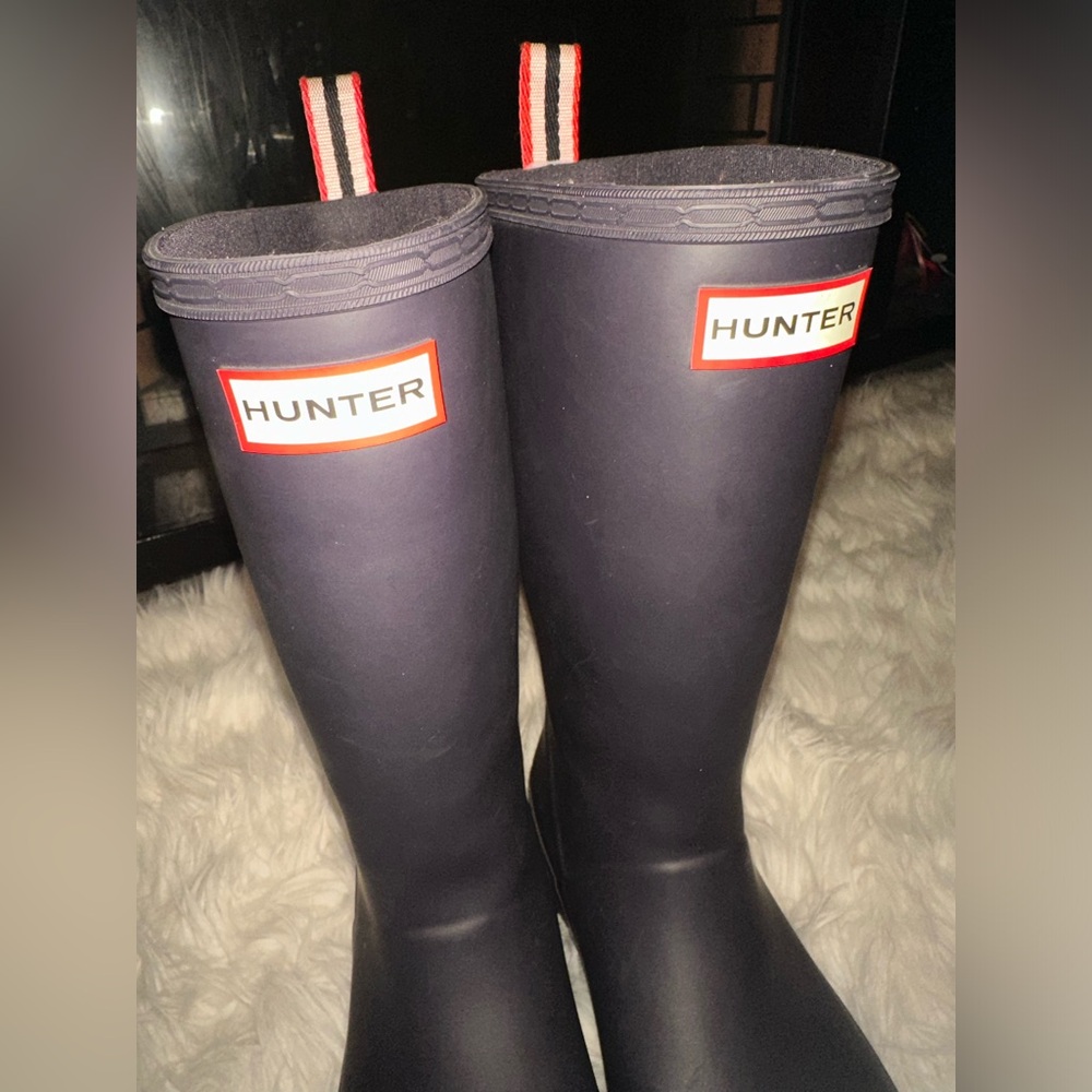Hunter Original Play Boots Tall size 8